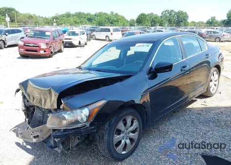 2008 Honda Accord 2.4 Ex-L из США, поврежденный, VIN 1HGCP26828A081317